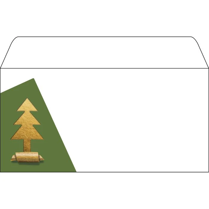 Sigel Weihnachtsumschläge DU257, DIN Lang, Cut-Out Style, Sortiert, 25 Stück - Image 5