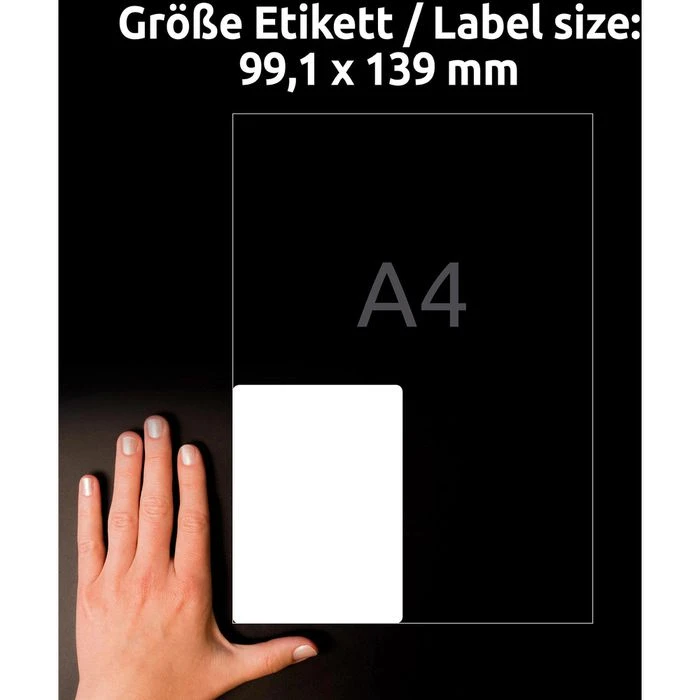 Zweckform L7994-25 Versandetiketten 99.1 X 139mm - Image 3