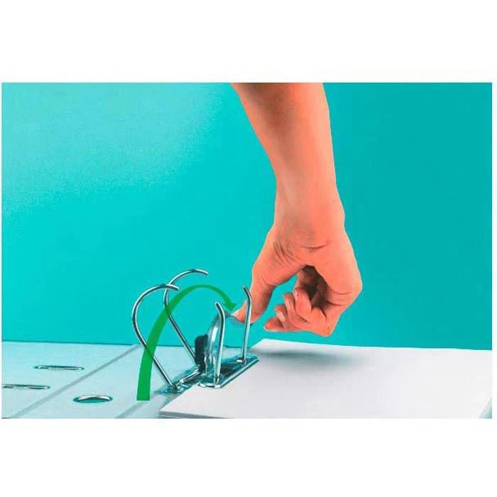 Leitz Ordner 1061-00-61, Cosy Soft-Touch, A4, Laminierter Karton, 8cm, Blau - Image 3