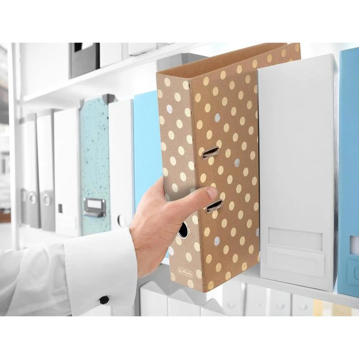 Herlitz Ordner 50021796 MaX.file, Karton, A4, 8cm, Motiv Pure Glam - Image 3