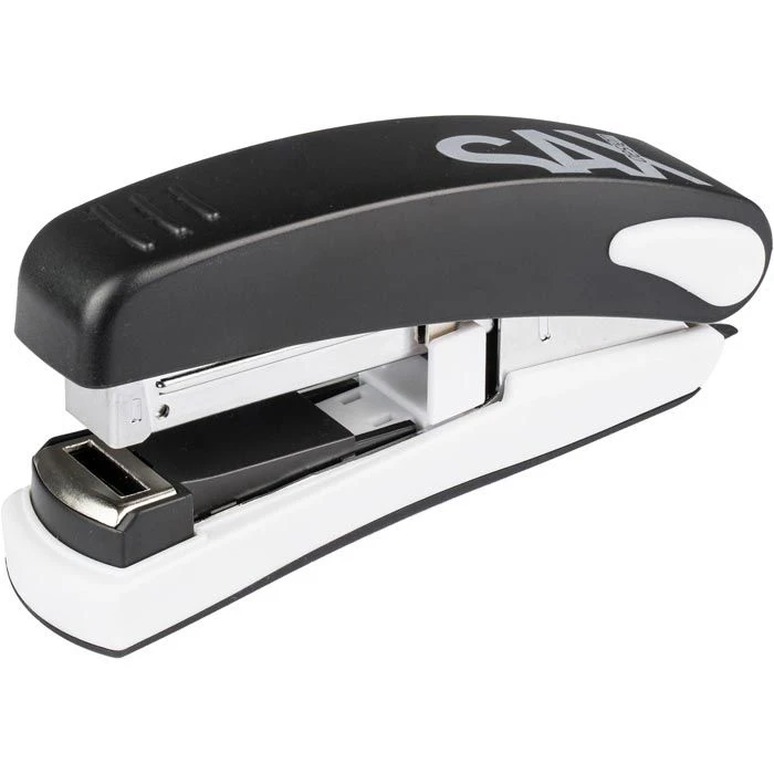 Sax Heftgerät Design 539, 0-539-19, Flat-Clinch, Heftleistung 30 Blatt, Schwarz