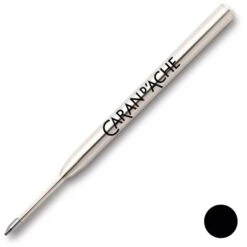 Caran D'Ache Kugelschreiberminen Goliath, Großraummine, Strichstärke M, Schwarz