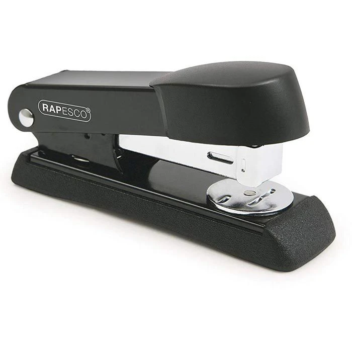 RAPESCO Heftgerät A52600B3, Minno, Heftleistung 20 Blatt, Schwarz
