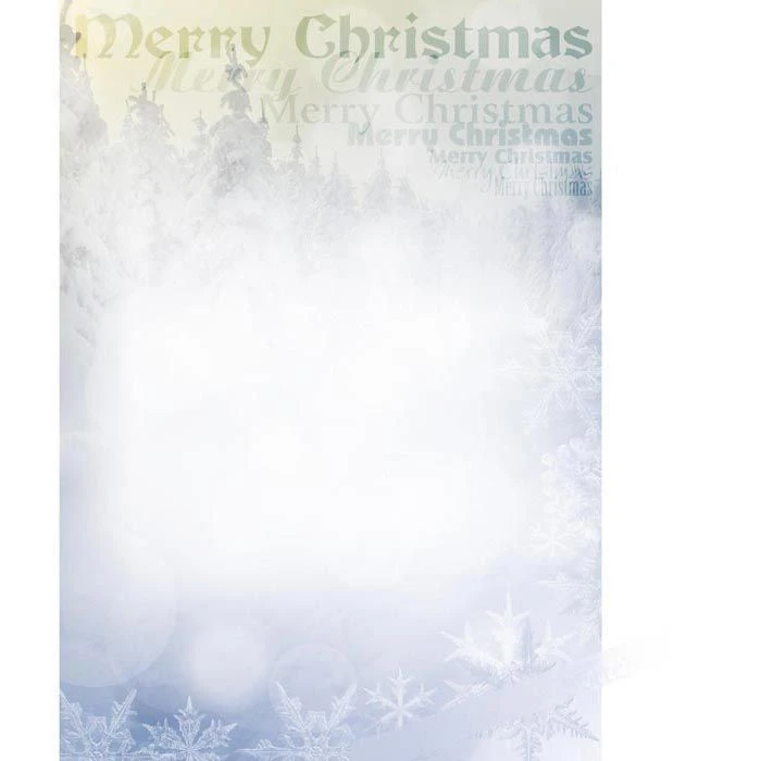 Weihnachtspapier Merry Christmas, A4, 90g/qm, 100 Blatt