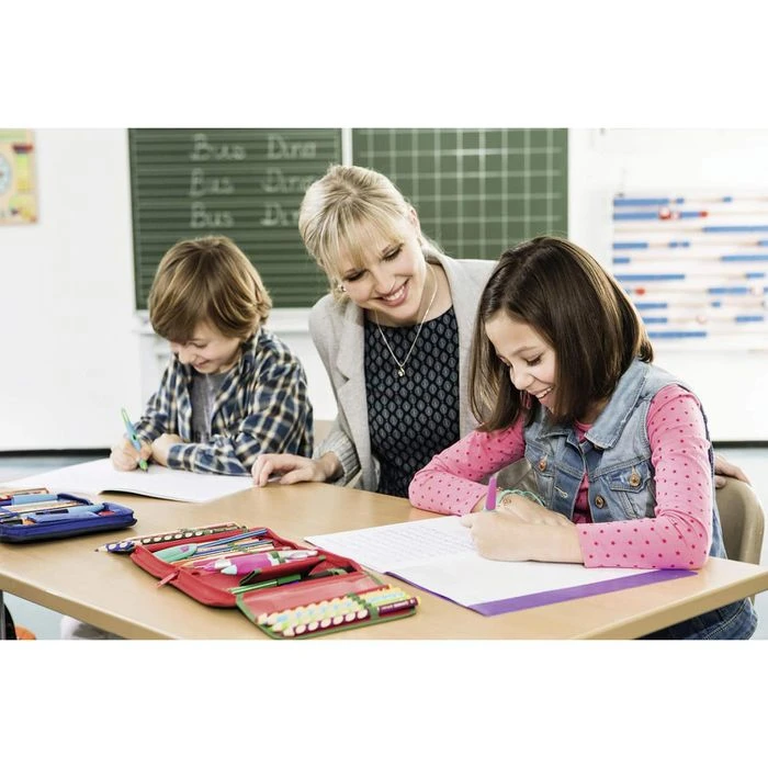 Stabilo Füller EASYbirdy, 5013/2-41, Linkshänder Kunststoff Himmelblau/grasgrün Feder A - Image 7