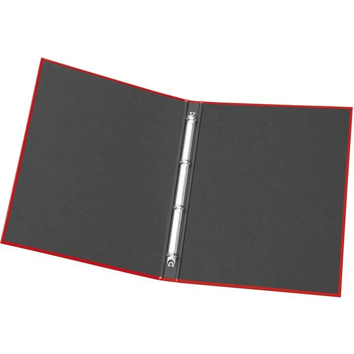 Veloflex Zeugnismappe Velocolor 4144321, A4, Ringbuch, Rot, Mit Ringmechanik - Image 2