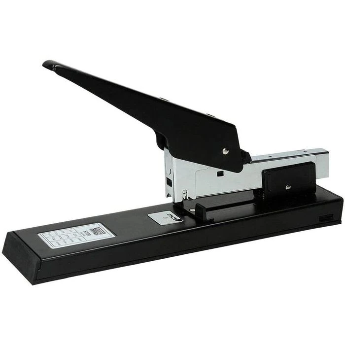 TipTop-Office Heftgerät TTO 403294, H100, Blockhefter, Heftleistung 100 Blatt, Schwarz