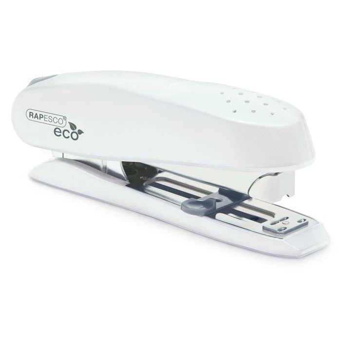 RAPESCO Heftgerät 1390 Eco Spinna, Heftleistung 50 Blatt, Soft Weiß
