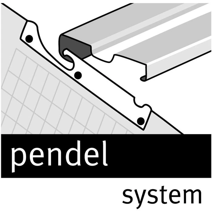 Elba Pendelhefter 100570021, A4, Grau, Amtsheftung, 320 G/m² Karton, Mit Tasche, 50 Stück – Bild 2