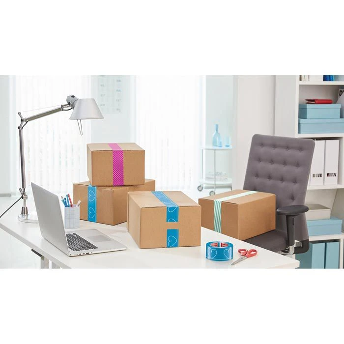 Tesa Klebeband 51118, 50mm X 25m, KernØ 76mm, Bunt, Mit Motiv, 3 Stück – Bild 2