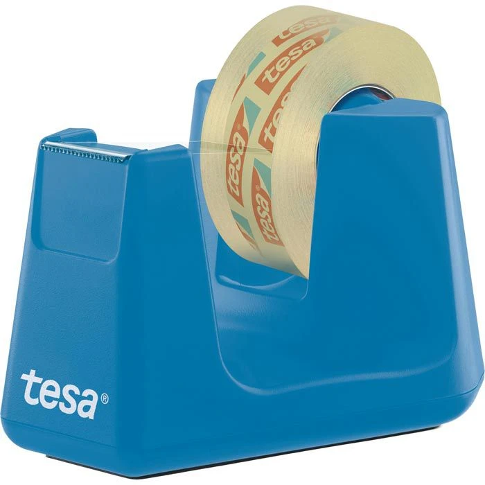 Tesa Klebefilmabroller 53908 Smart, Blau, Tischabroller Für Kleberollen 19mm X 33m - Image 3