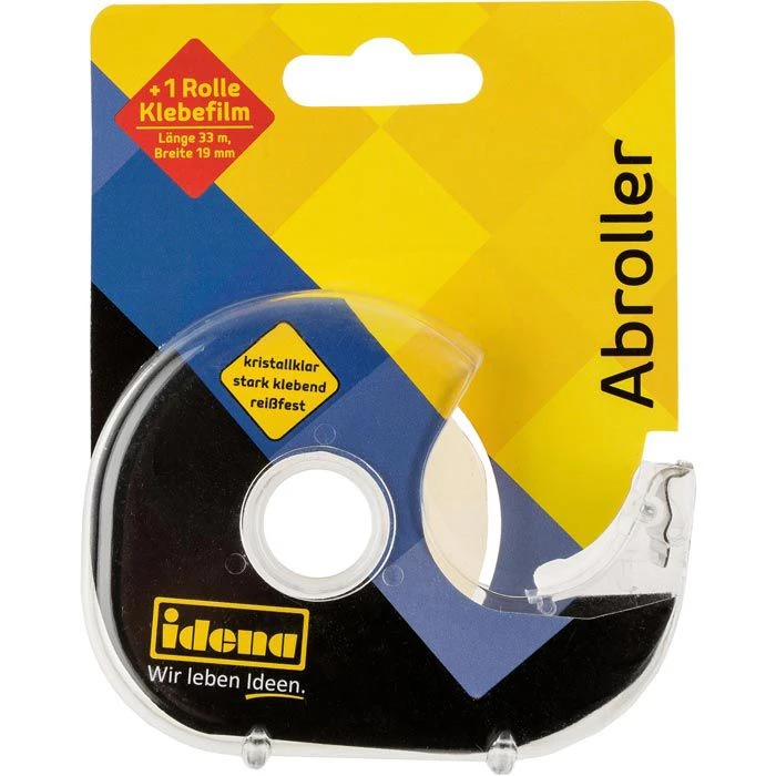 Idena Klebefilmabroller 631055, Transparent, Tischabroller Für Kleberollen 19mm X 33m - Image 4