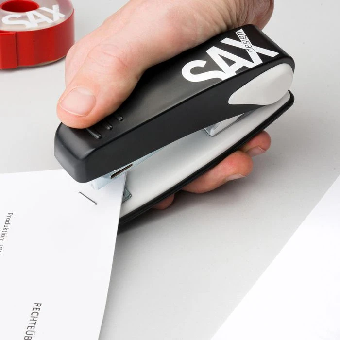 Sax Heftgerät Design 239, 0-239-19, Heftleistung 25 Blatt, Schwarz - Image 2