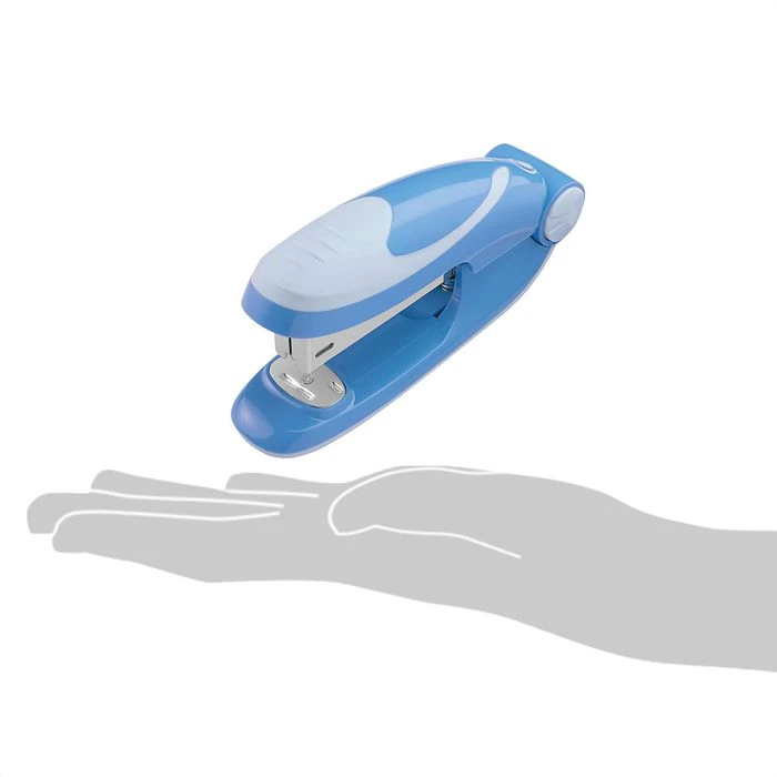 Herlitz Heftgerät 50025459 Ergonomie, Heftleistung 15 Blatt, Baltic Blue - Image 4