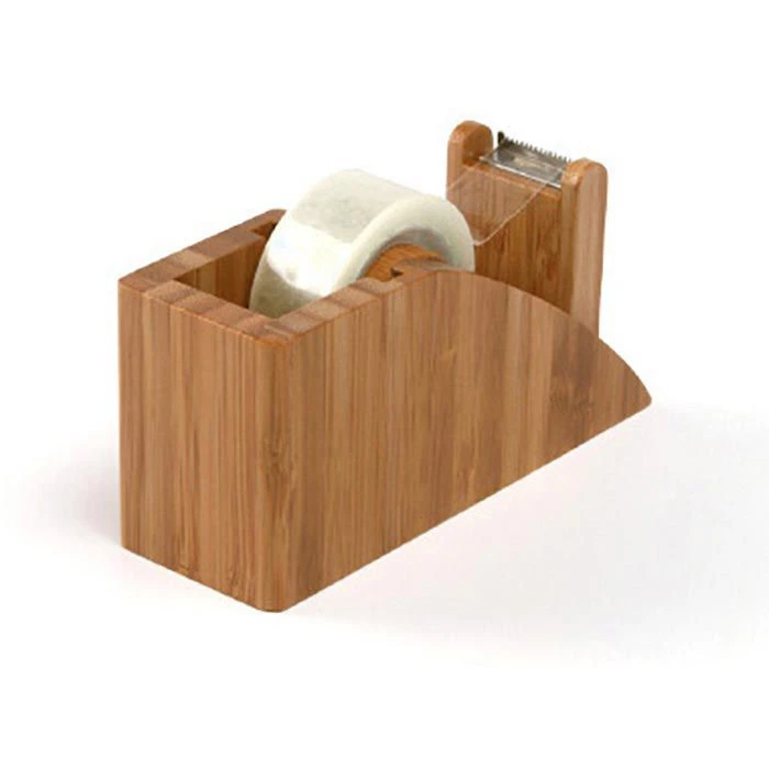 Wedo Klebefilmabroller 61907 Bambus, Braun, Tischabroller Für Kleberollen 19mm X 33m - Image 2