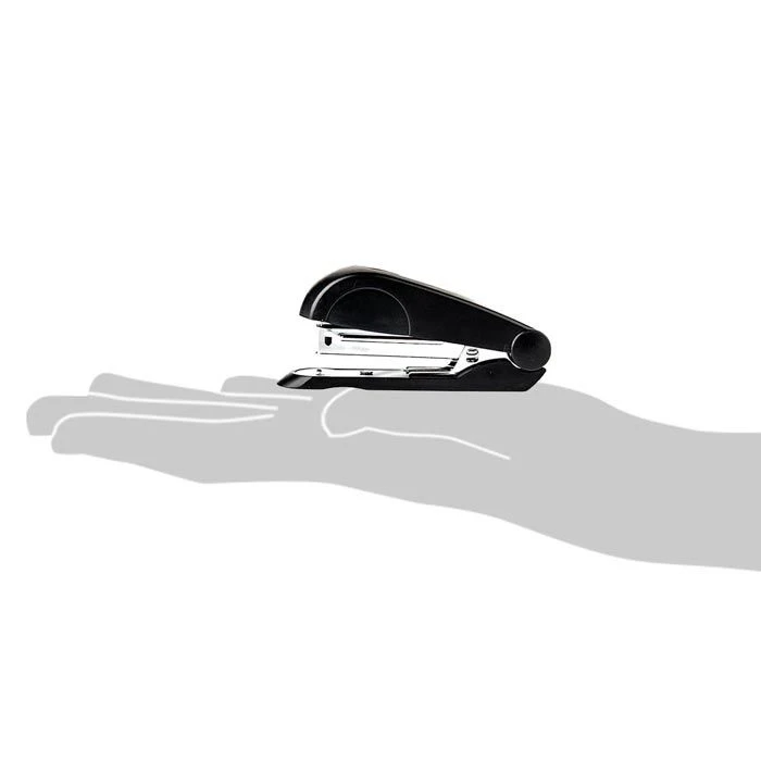 Office-Point Heftgerät Nr.10, Mini, Heftleistung 10 Blatt, Schwarz - Image 4