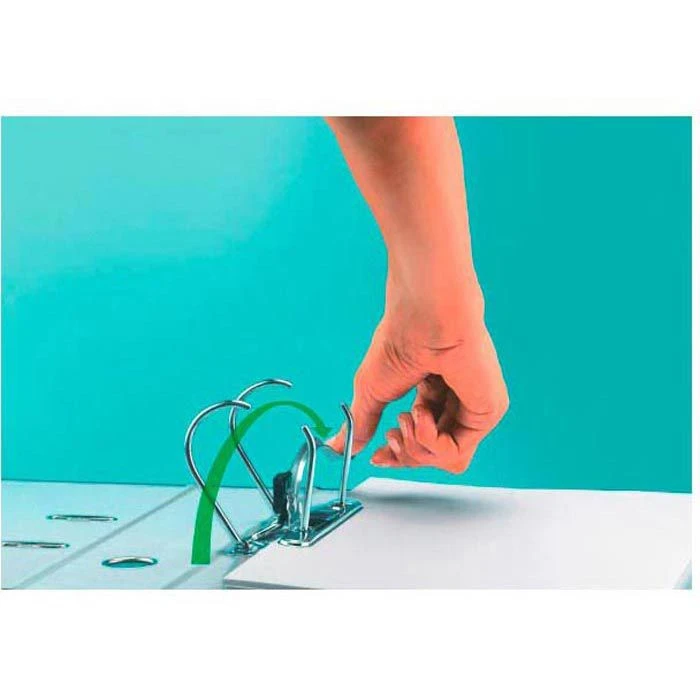 Leitz 1076-00-00 Ordner, A5 Quer, Breit, Hartpappe, Schwarz - Image 3