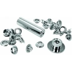 Rapid Ösen 5000410, Mit Einschlagwerkzeug, Ø 6 Mm, Länge 3 Mm, 25 Stück