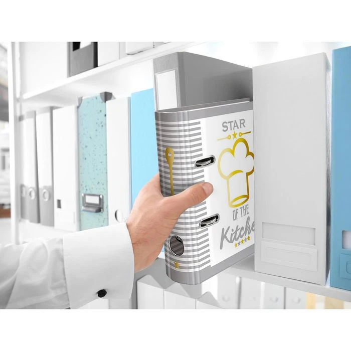 Herma Ordner 15416, Rezeptordner, Karton, A5, 7cm, Motiv Star Of The Kitchen, Inkl. Register - Image 3