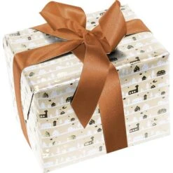 Zöwie Geschenkpapier Urban Chic, Weihnachtsmotive, Sortiert, 70cm X 1,50m