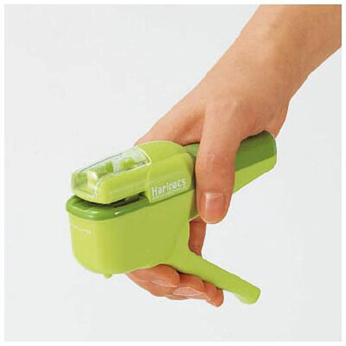 Kokuyo Heftzange Harinacs Medium Plus SLN-MSH110D, Heftleistung Ca. 10 Blatt, Schwarz, Klammerlos - Image 3