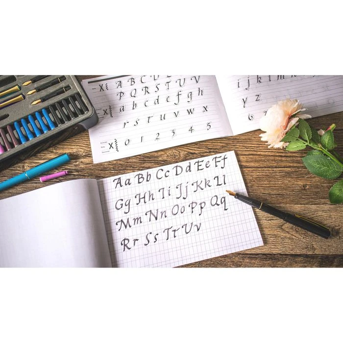 Mont-Marte Schreibset Kalligraphie-Set, Kunststoff, Füller Und Zubehör, Box – Bild 5