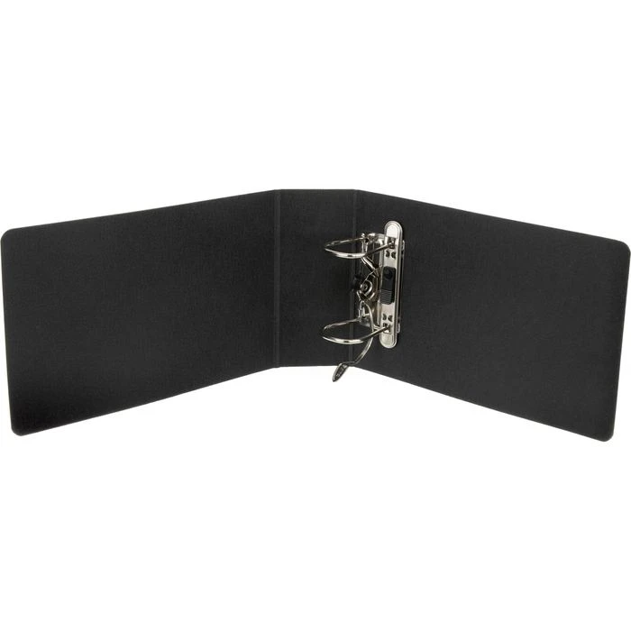 Leitz 1076-00-00 Ordner, A5 Quer, Breit, Hartpappe, Schwarz - Image 2