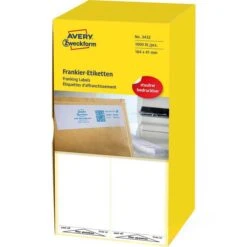 Zweckform 3432 Frankieretiketten Weiß 168 X 44mm