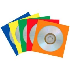 Hama 78368 CD Hüllen Aus Papier 50 Stück Farbig