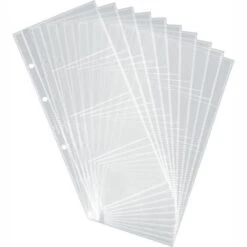 Durable 2387 Visitenkartenhüllen A5+ Glasklar