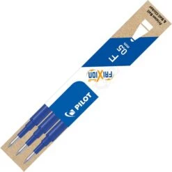 Pilot Tintenrollermine Frixion Ball Clicker 0.5, BLS-FR5, 0.25 Mm, Schreibfarbe Blau, 3 Stück
