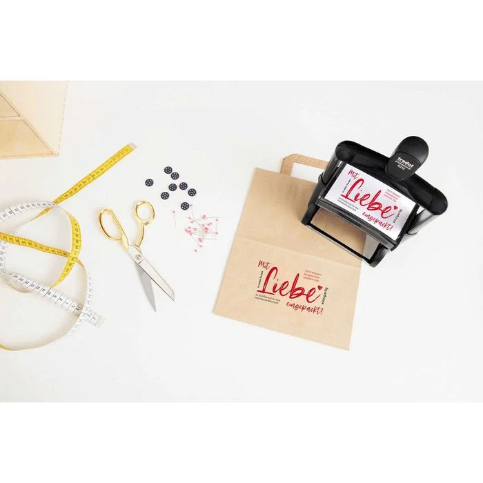 Trodat® Trodat Tragetaschen TÜTLE, Braun, 18,5 X 22cm, Papiertüten Mit Henkel, 100 Stück – Bild 4