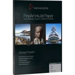 Hahnemühle Inkjet-Papier Photo Rag Baryta FineArt, A4, 315g/m² Glänzend Einseitig Bedruckbar 25 Blatt