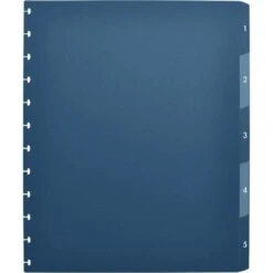 Oxford Image Vario Zipp 100420935 Register Kunststoff, 1-5, A4, 5-teilig, Für Zeigebuch 61420