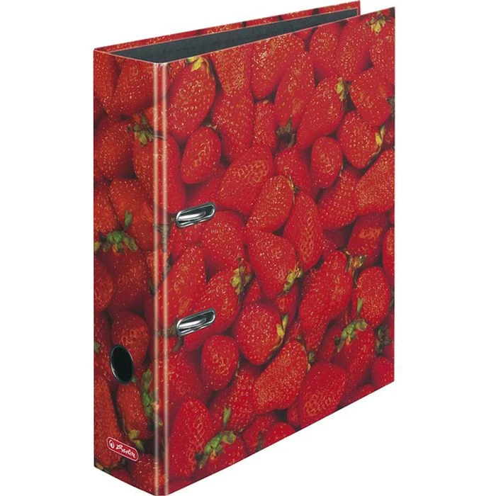 Herlitz MaX.file Fruits 10485126 Motivordner Erdbeeren, A4, Breit, 8cm