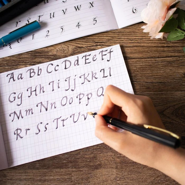 Mont-Marte Schreibset Kalligraphie-Set, Kunststoff, Füller Und Zubehör, Box – Bild 6