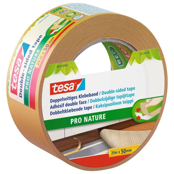 Tesa Doppelklebeband 56452 Pro Nature, 50mm X 25m