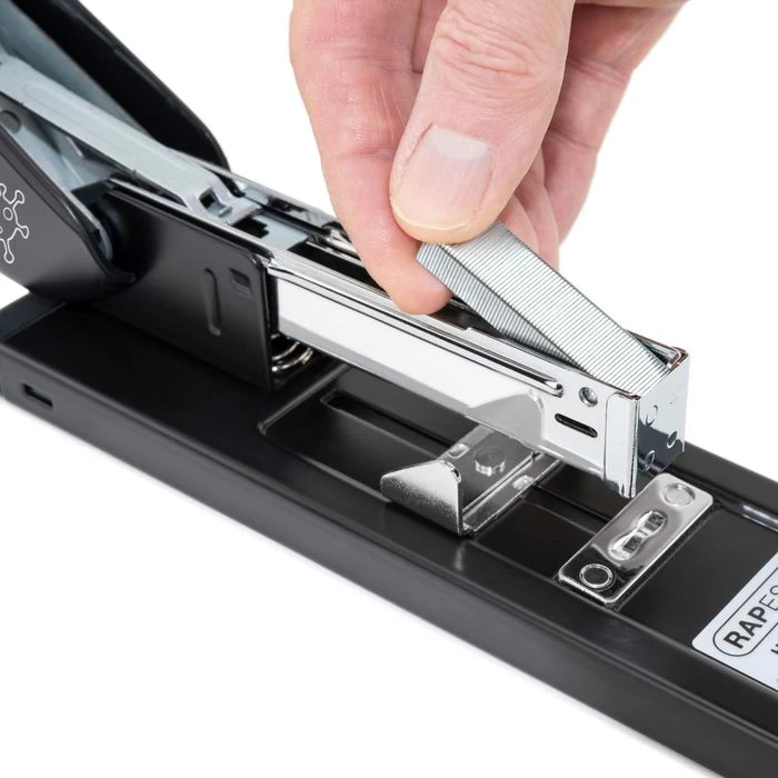 RAPESCO Heftgerät 1276 ECO HD-100, Germ-Savvy, Blockhefter, Heftleistung 100 Blatt, Schwarz - Image 4
