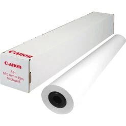 Canon® Canon Plotterpapier 1933B A1+ 610 Mm X45m Hochweiß, Matt, 90 G/qm, Für Inkjetplotter, Color