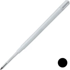 Helit Kugelschreiberminen The Base / Heavy Base, Großraummine, Strichstärke M, Schwarz