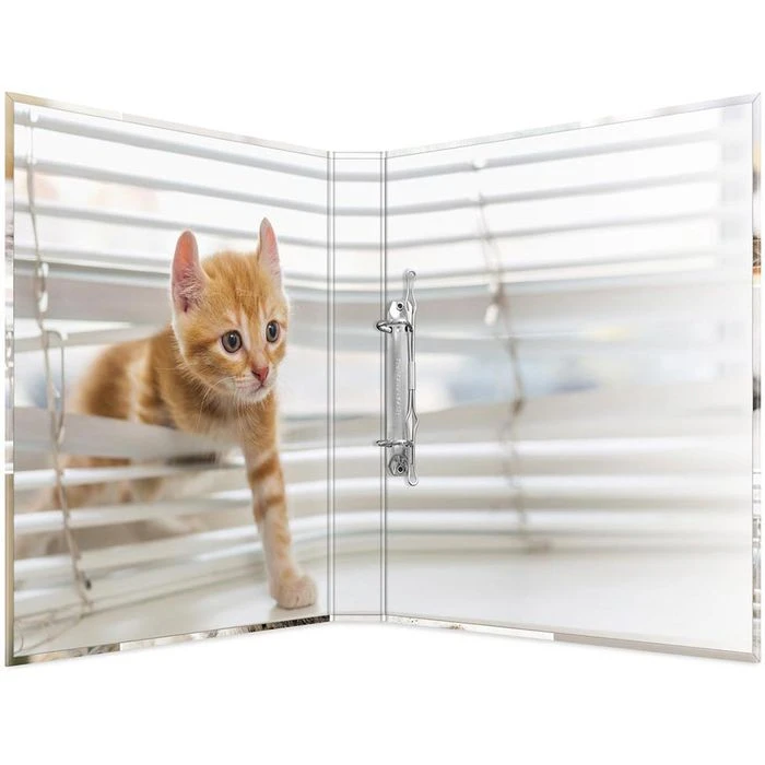 Herma Ringbuch 19428 Animals, A4, 2 Ringe, Ring-Ø 20mm, Motiv Katzen - Image 2