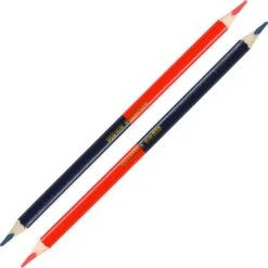 Böttcher-AG Buntstifte Silbenstift, Blau / Rot, Beidseitig, 3-eckig, 2 Stück