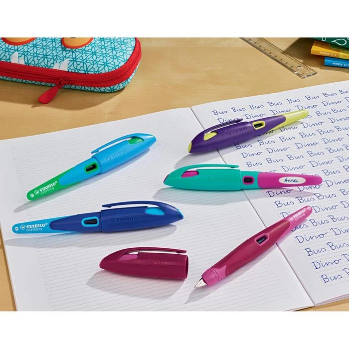 Stabilo Füller EASYbirdy, 5013/2-41, Linkshänder Kunststoff Himmelblau/grasgrün Feder A - Image 6