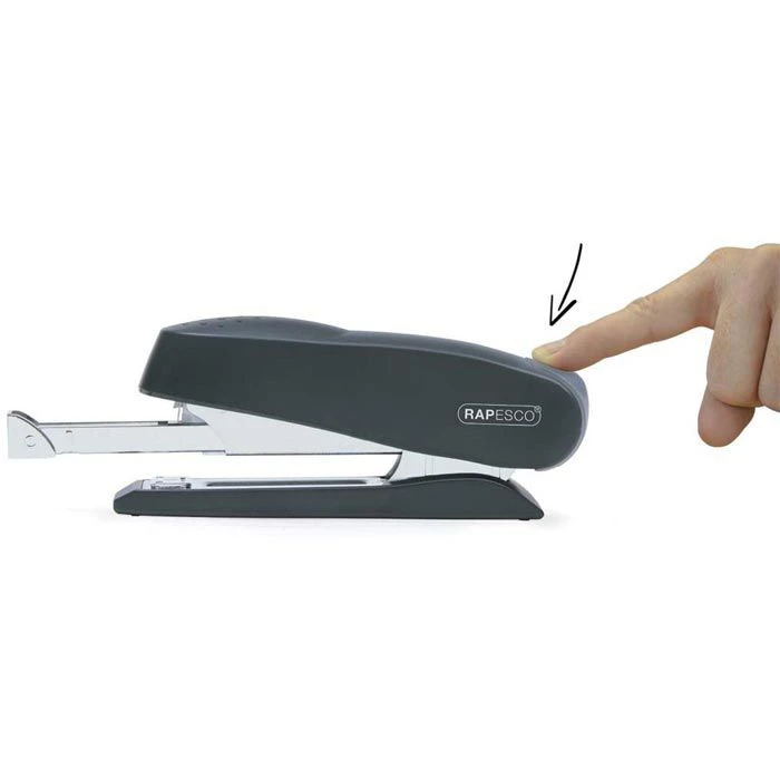 RAPESCO Heftgerät 0238, Luna, Heftleistung 50 Blatt, Schwarz - Image 2