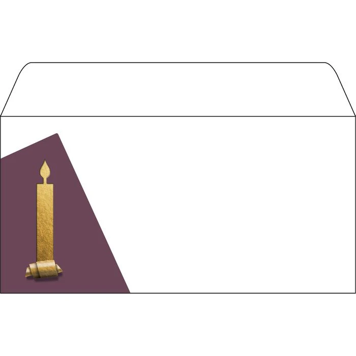 Sigel Weihnachtsumschläge DU257, DIN Lang, Cut-Out Style, Sortiert, 25 Stück - Image 4