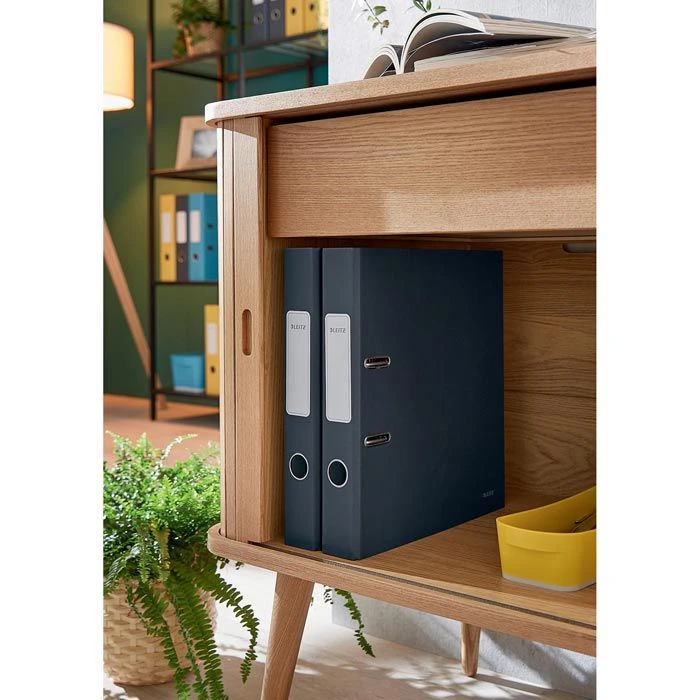 Leitz Ordner 1062-00-89, Cosy Soft-Touch, A4, Laminierter Karton, 5,2cm, Grau - Image 2