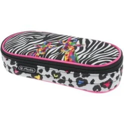 Herlitz Federmäppchen Faulenzer Etui Wild Neon, Schlamperetui, Bunt