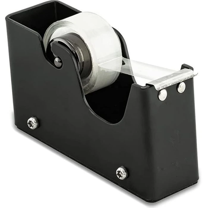 Kornet&Hahn Klebefilmabroller 40371016, Schwarz, Tischabroller Für Kleberollen 19mm X 33m