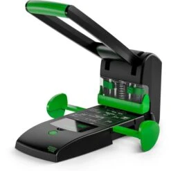 Novus Locher B 2200, Re+new, Schwarz, Registraturlocher, Stanzleistung Ca. 200 Blatt