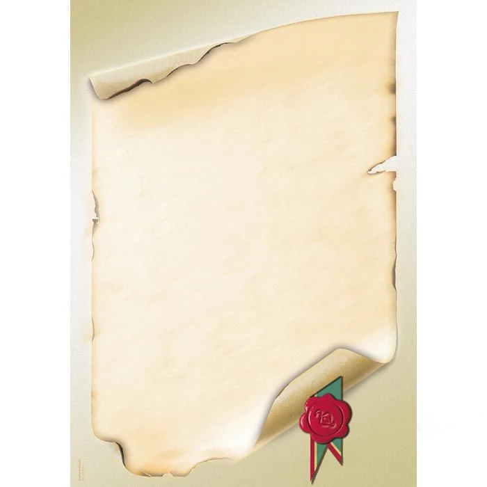 Motivpapier Urkundenrolle A4 170g 50 Blatt